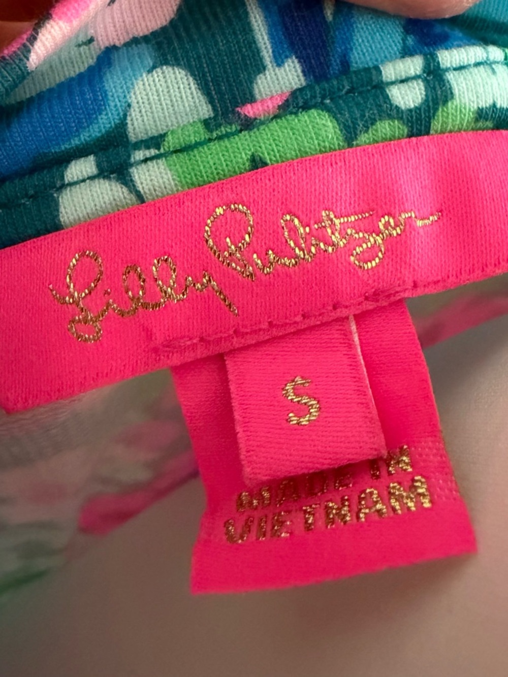 Lilly Pulitzer Jansen Dress in Multi Tiny Garden Size S - Picture 10 of 10